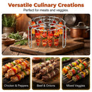 Stainless Steel Air Fryer Skewer Rack Stand