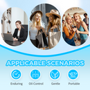 Papel absorvente de oleosidade 3 em 1 – Absorve a oleosidade, aplica pó e funciona como espelho, tudo num só produto. Acabamento mate instantâneo, sem sujidade. Um essencial de verão que cabe no bolso! 💄💨