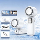 🔥 Promoção de Verão 📢 60% DE DESCONTO (Antes 59,99 €, Agora 25,99 €)!! ⚡ Mais de 50 mil unidades vendidas! ❄ Ventilador portátil dobrável com ecrã LED