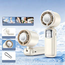 🔥 Promoção de Verão 📢 60% DE DESCONTO (Antes 59,99 €, Agora 25,99 €)!! ⚡ Mais de 50 mil unidades vendidas! ❄ Ventilador portátil dobrável com ecrã LED